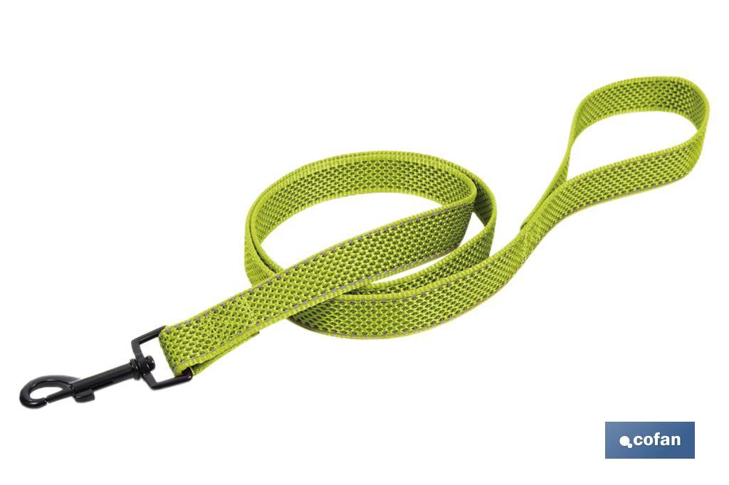 Correa Reflectante para Perros | Color Verde | Talla M