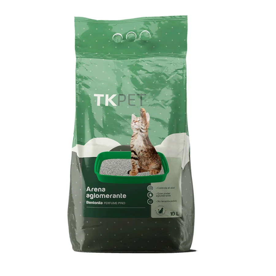 L TK-Pet Arena Aglomerante de Bentonita y Pino para Gatos