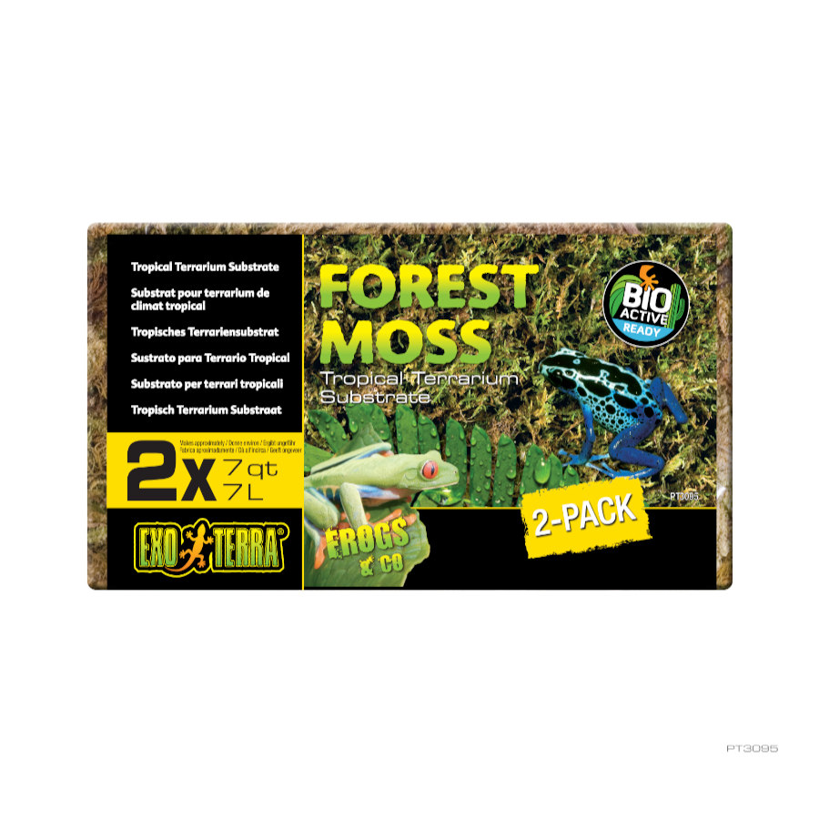 Exo Terra Forest Moss Substrato Natural para terrario húmedo