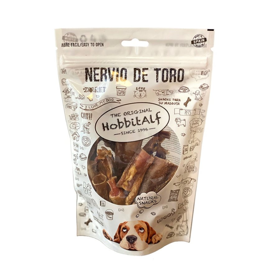 200 g Hobbitalf Puntas de Nervios de Toro para perros
