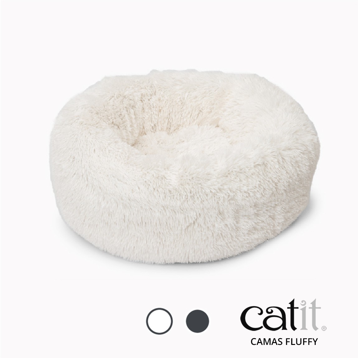 Catit Cama Fluffy, Blanca – Ref. 41881