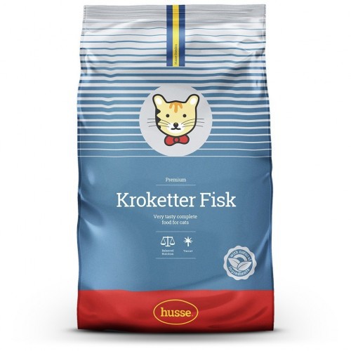 Pienso Husse Kroketter Fisk para gatos sabor Pescado, , large image number null