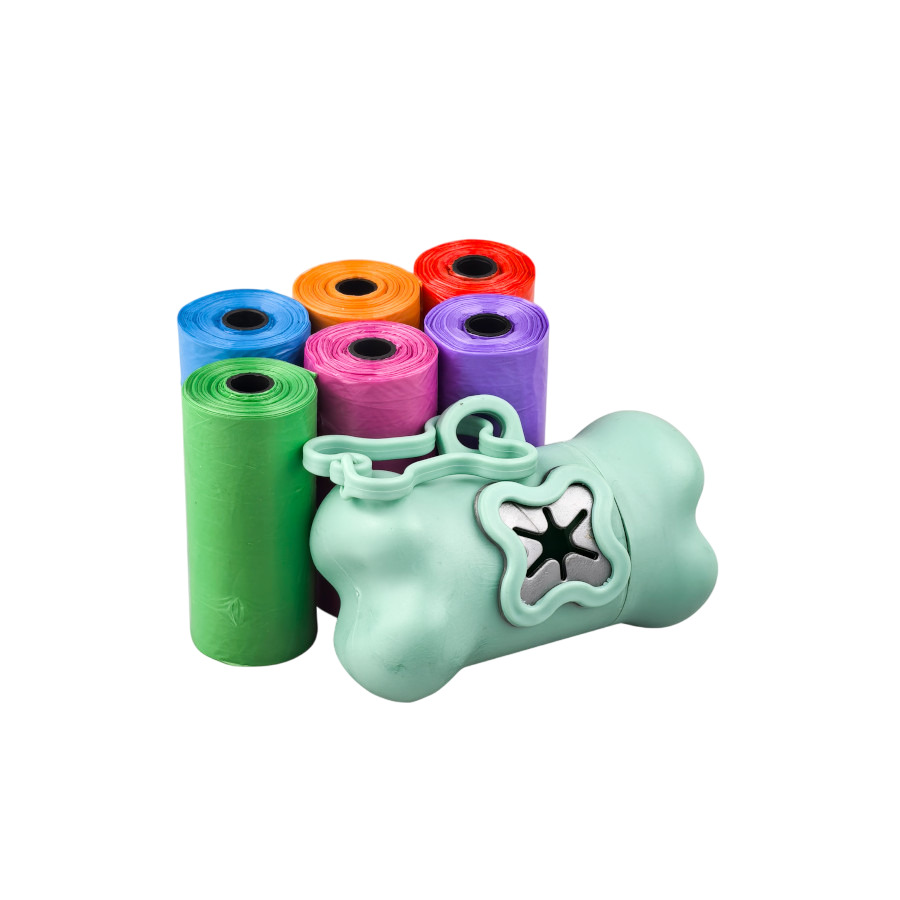 Nice Care Pack Dispensador Bolsitas Rollos para perros