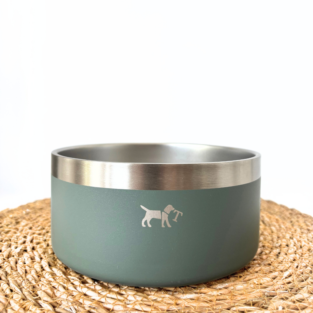 Comedero de acero inoxidable para Perros y Gatos | Acero inoxidable 304, Antideslizante, 946 ml y Varios Colores - La Casa de Turrón