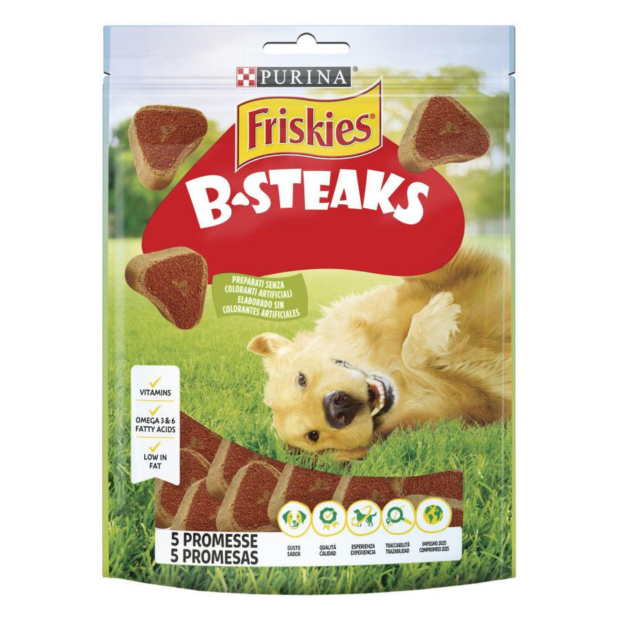 Friskies Bocaditos B-Steaks para perros, , large image number null