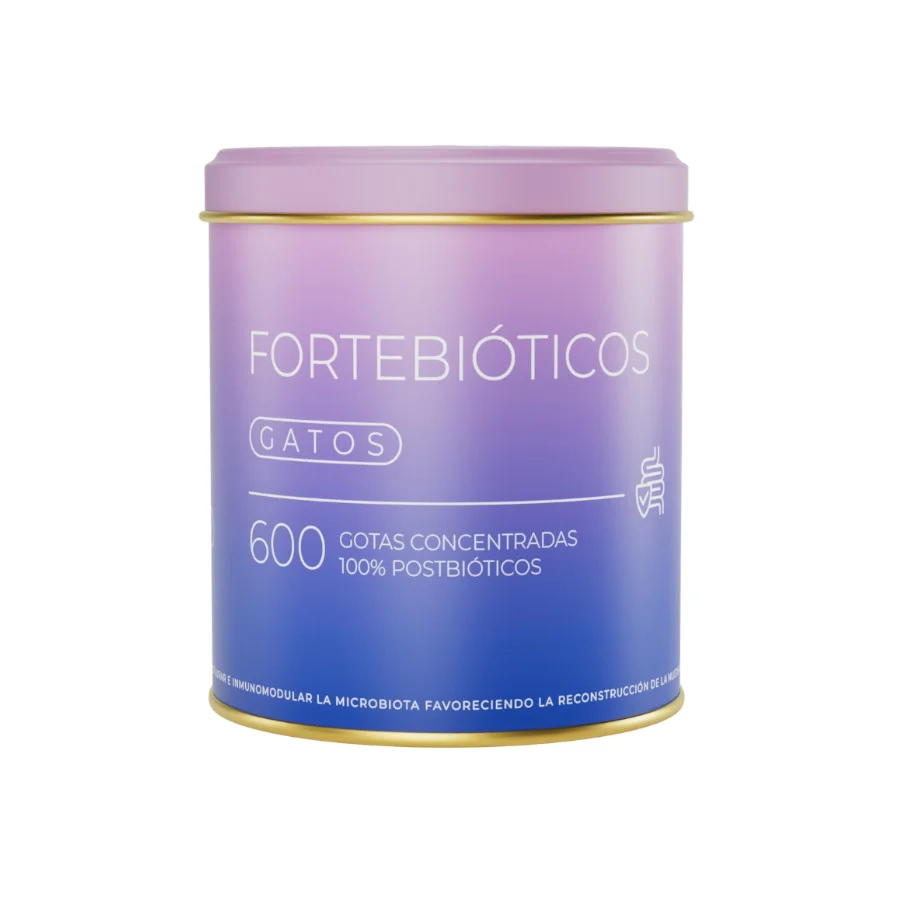 Petbióticos Fortebioticos suplemento postbióticos para gato