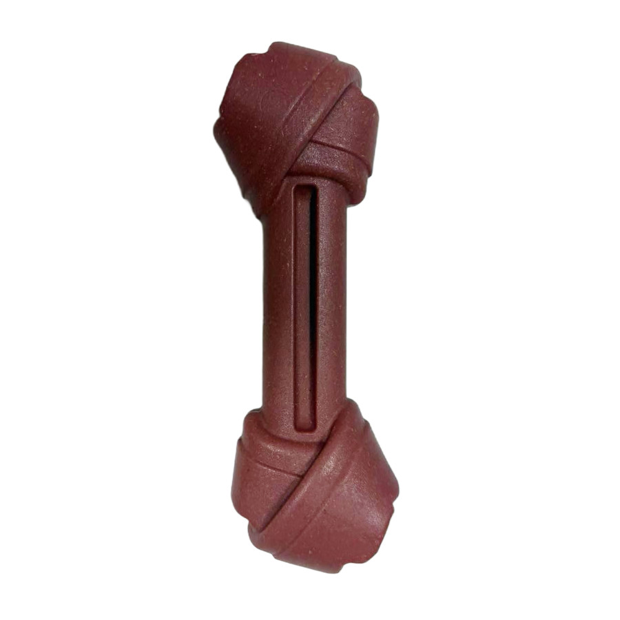 Tootoy! Hueso Mordedor de Bambú Sabor Carne Marrón para perros