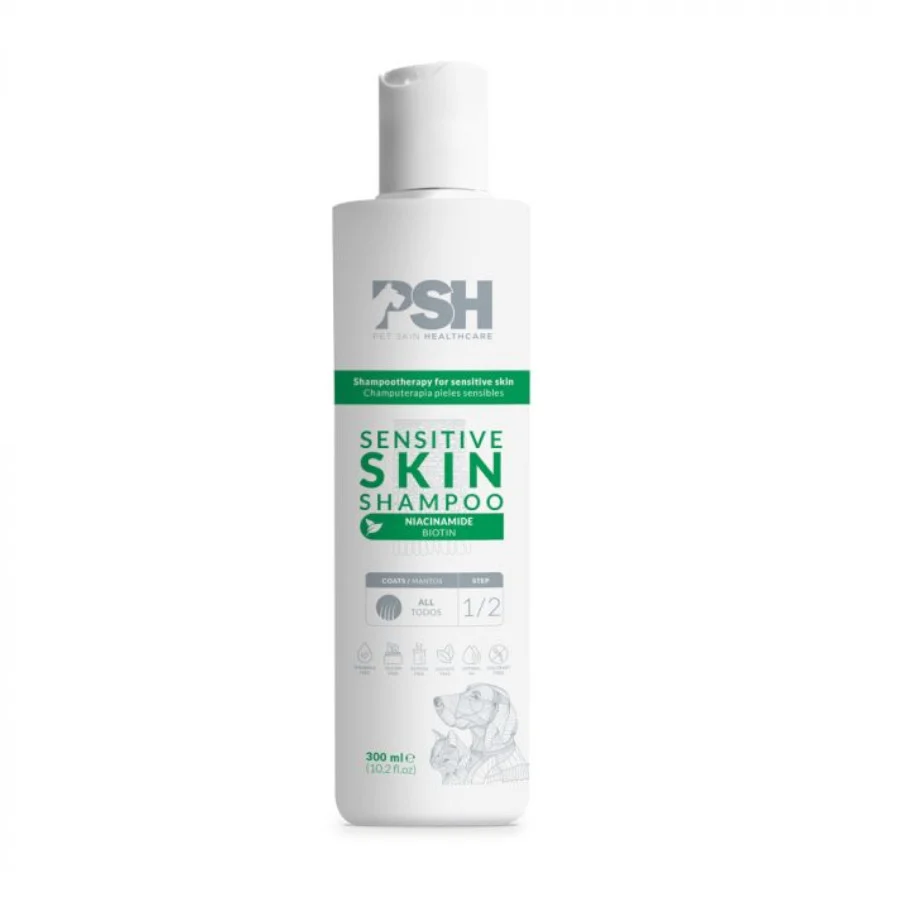 PSH Sensitive Skin Champú para perros y gatos
