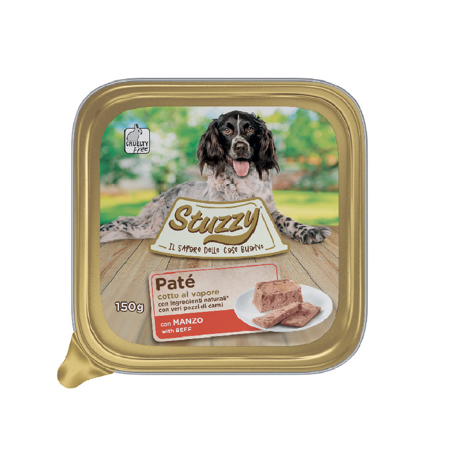 Mister Stuzzy buey comida húmeda para perros image number null