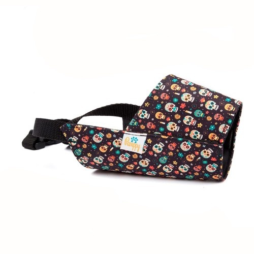 Pamppy Bozal Calavera Mexicana para perros color Multicolor