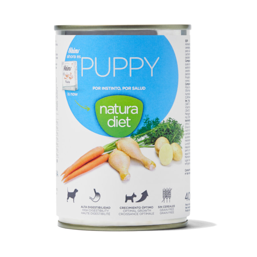 24 latas x 400 g Natura Diet lata de alimento húmedo puppy ¡Pack Ahorro!