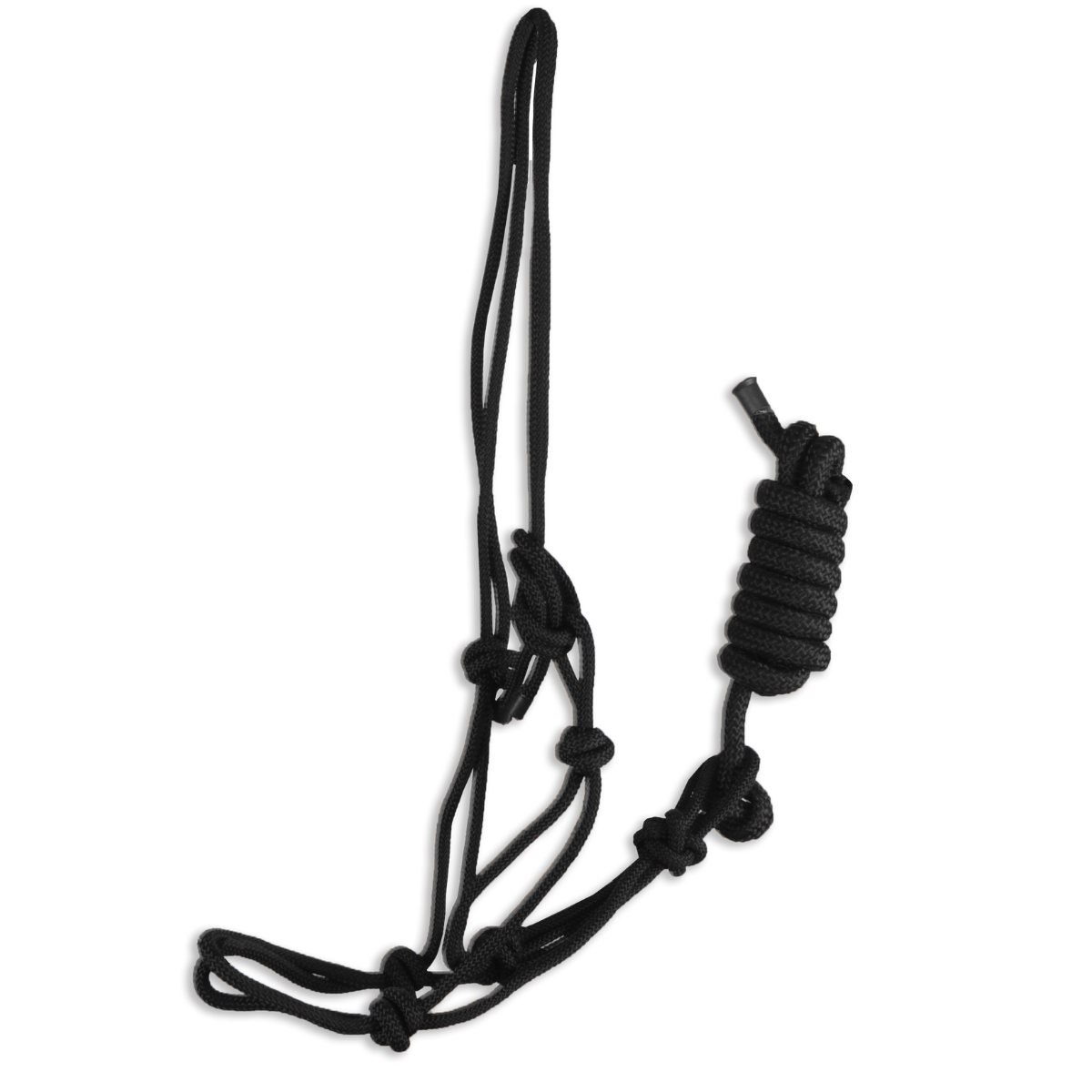 Cabezada de cuerda Eco | Equipamiento para el caballo | Producto de Guarnicionería | Tradición artesana | Los Nietos | Color Negro