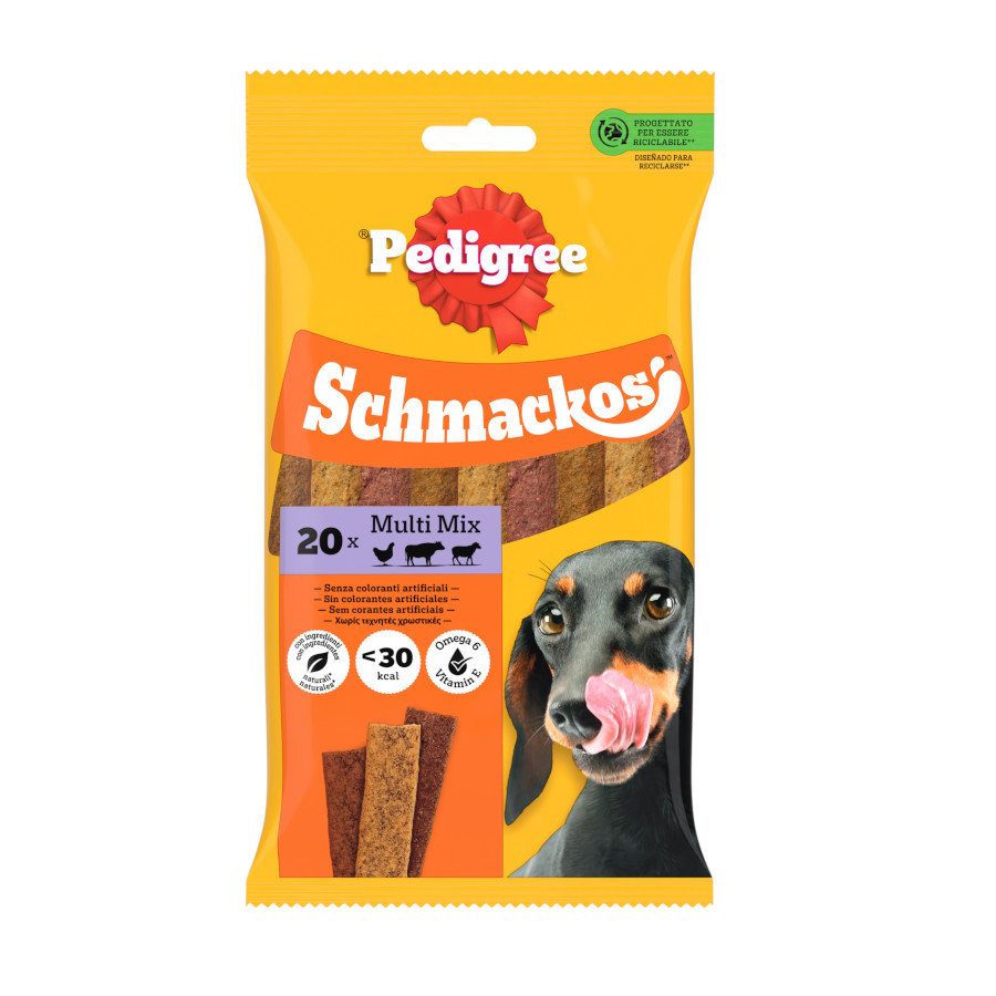 144 g Pedigree Schmackos Tiras Carne Snacks para perros