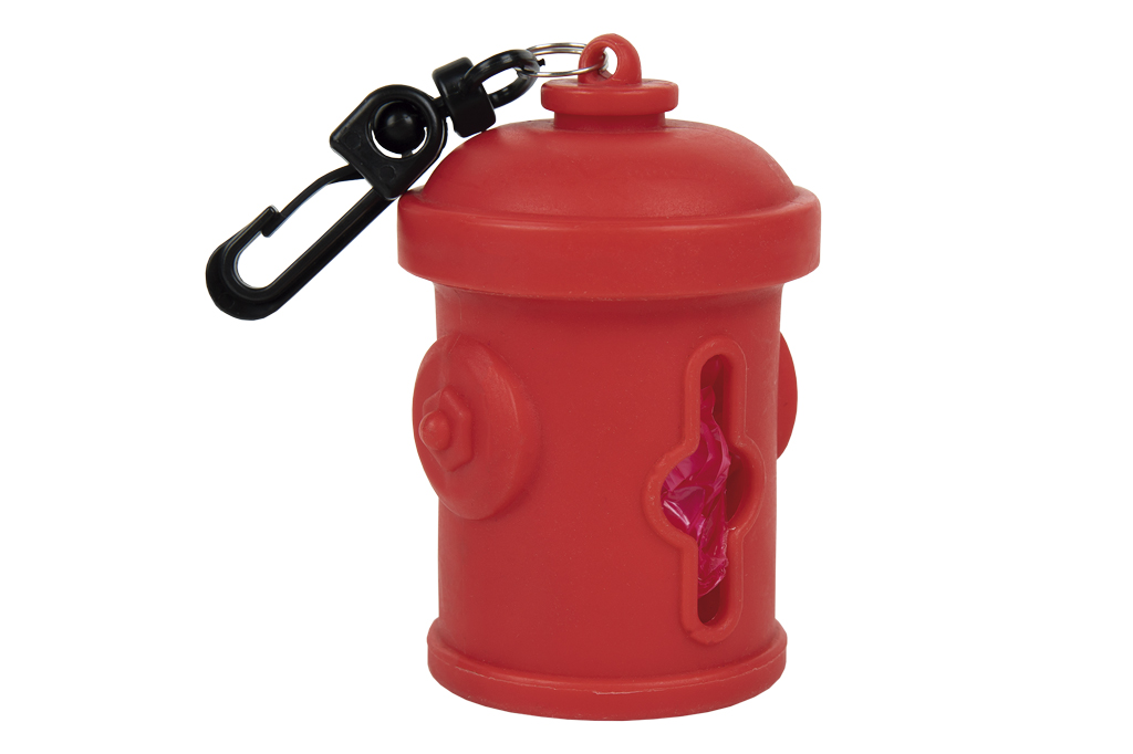 Dispensador de Bolsas para Mascotas | Color Rojo