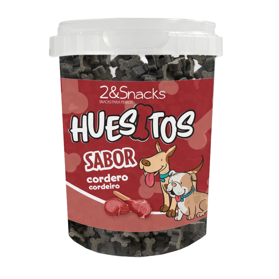 300 g 2&Snacks Huesitos de Cordero para perros