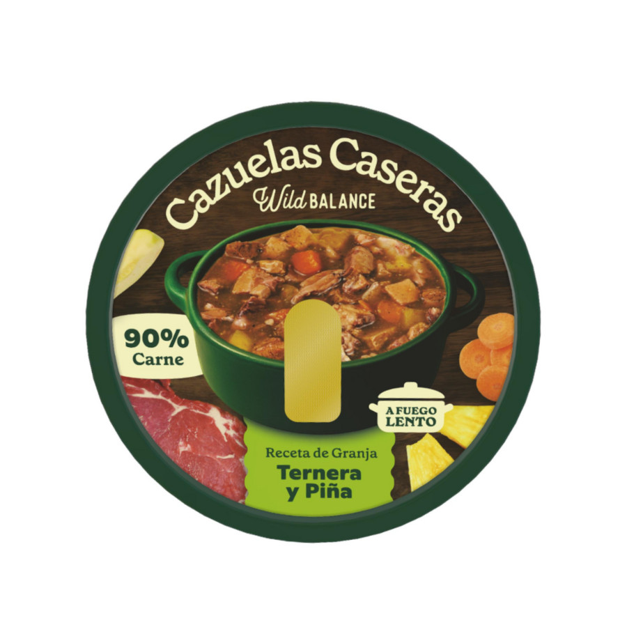 280 g Wild Balance Cazuela Ternera y Piña lata para perros