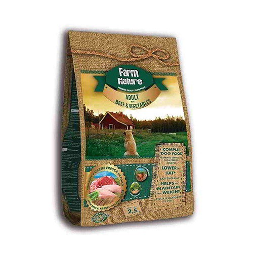 Pienso para perros Farm Nature Adult Beef sabor buey, , large image number null