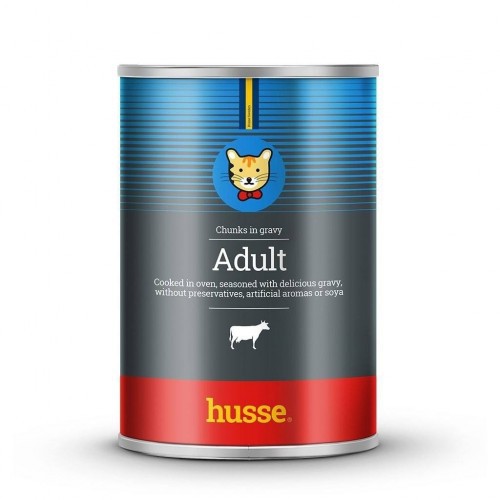 Albóndigas para gatos Husse Adult Beef sabor vacuno, , large image number null