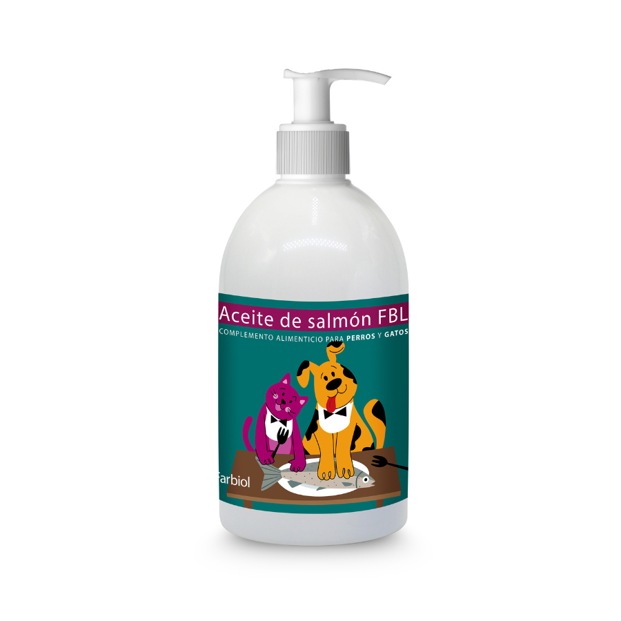 Aceite de Salmón Farbiol para perros