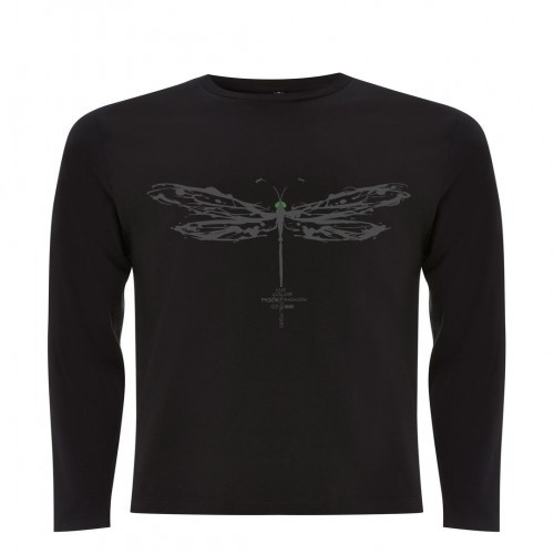 Camiseta unisex libélula color Negro, , large image number null
