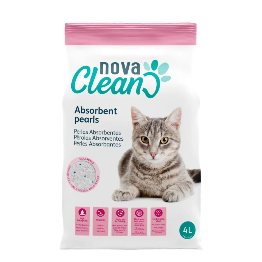L Nova Clean Perlas Absorbentes para gatos