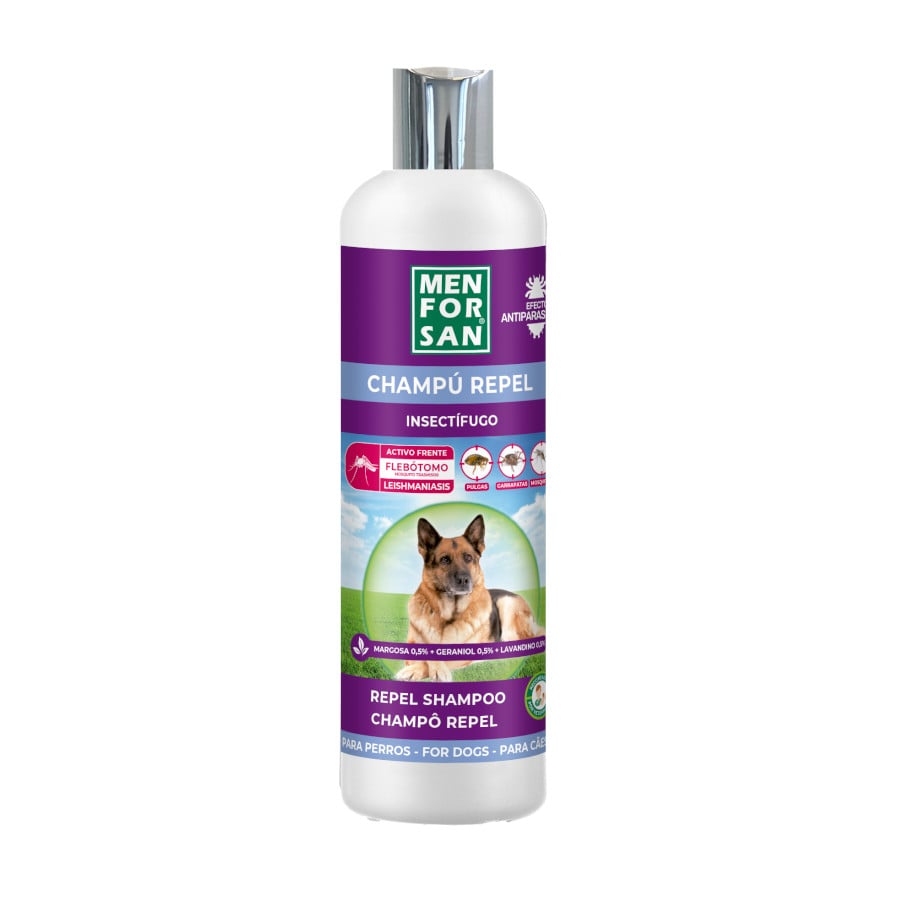 Menforsan Champú Repelente de Parásitos para perros