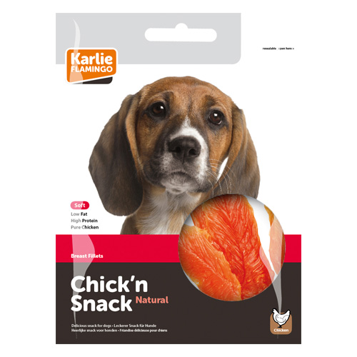 170 g Flamingo Filetes de Pollo para perros