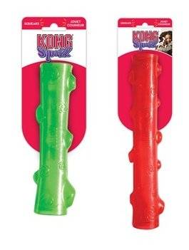 Kong squeezz stick palo de caucho juguete para perros