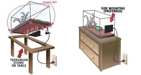 Almohadilla calefactora USB para Reptiles, manta térmica eléctrica para  terrario, accesorios para Re Casa de los Tesoros