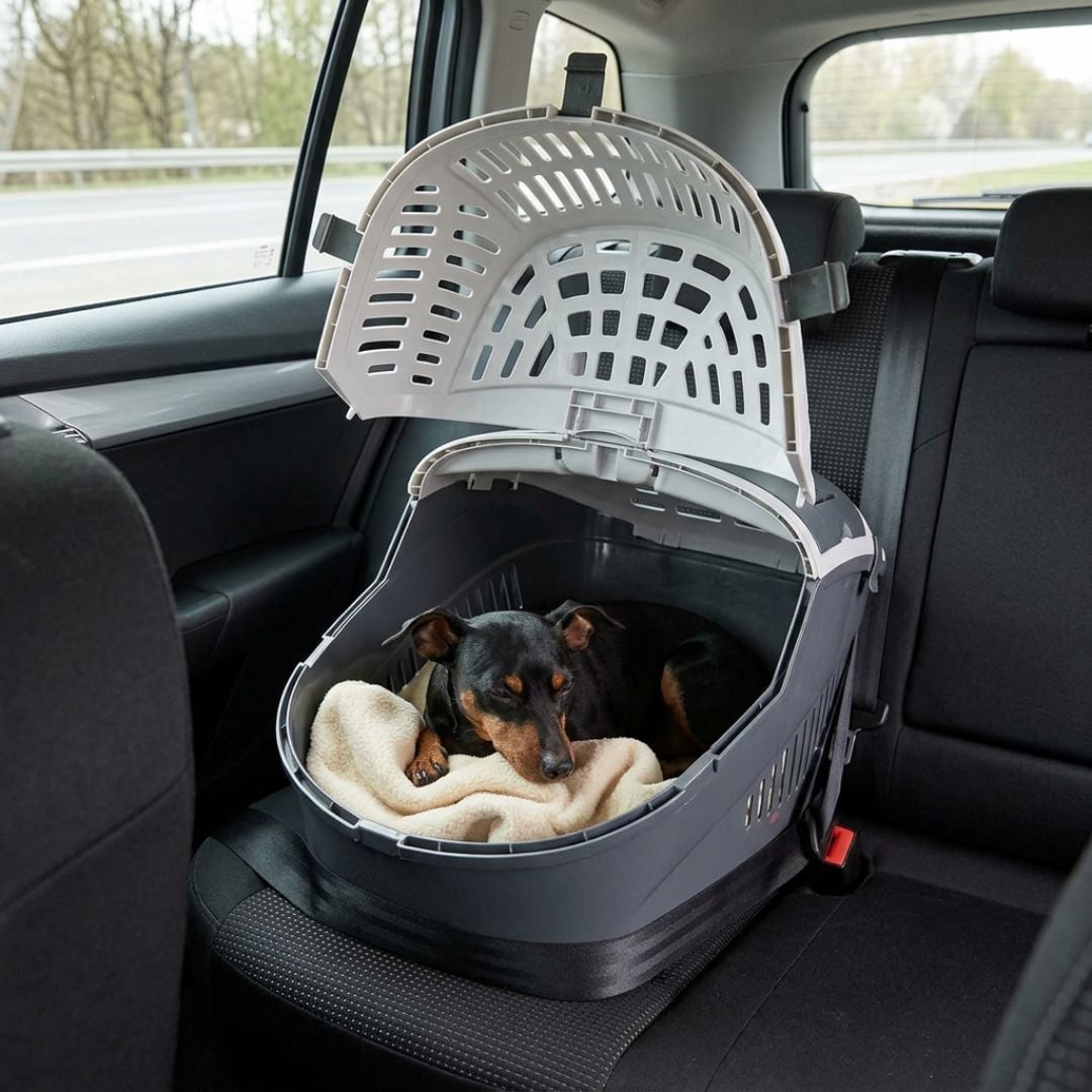 Outech Neila Transportín especial coche para perros y gatos