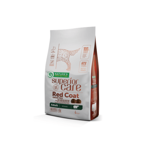 Nature’s Protection Red Dog No Grain De Cordero Para Perros 10 Kg