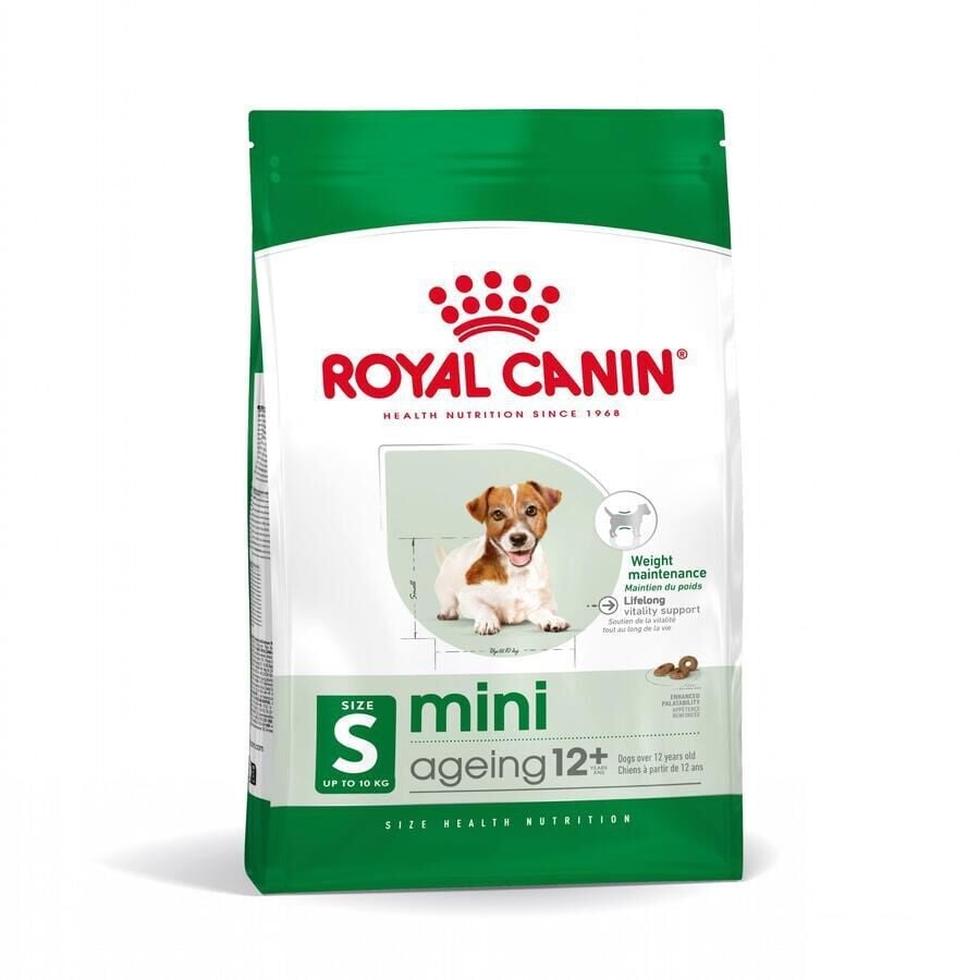 2 x 3.5 kg Royal Canin Mini 12+ Ageing pienso para perros senior ¡Pack ahorro!