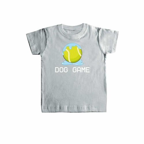 Camiseta para niño/niña "Dog Game" color Gris, , large image number null
