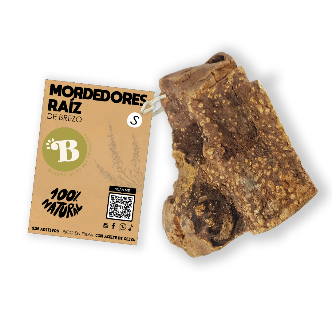 BIMORDISCOS Raíz de brezo para perros