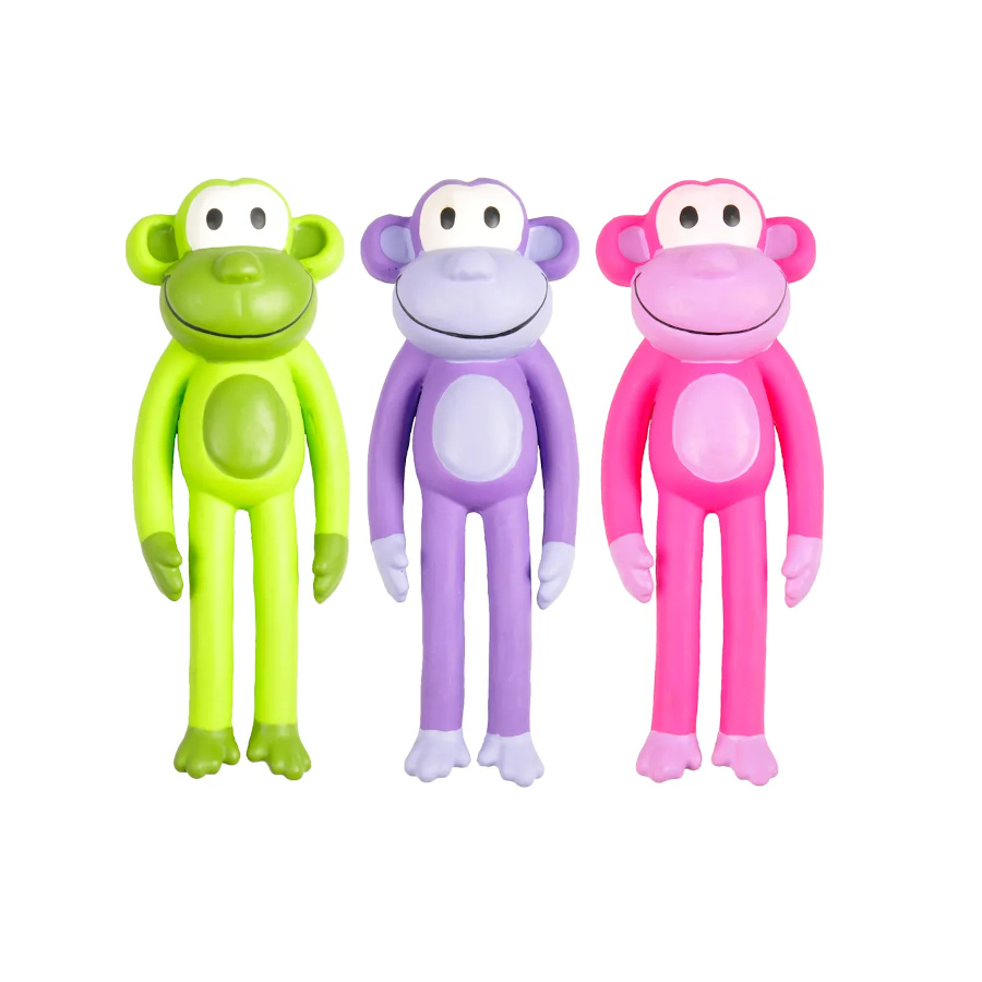 Flamingo Mono de látex juguete para perros