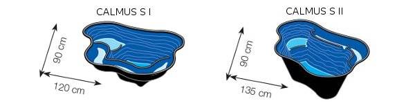 Estanque de Jardín Prefabricado CALMUS SII –Ubbink : venta Estanque de  Jardín Prefabricado CALMUS SII –Ubbink /