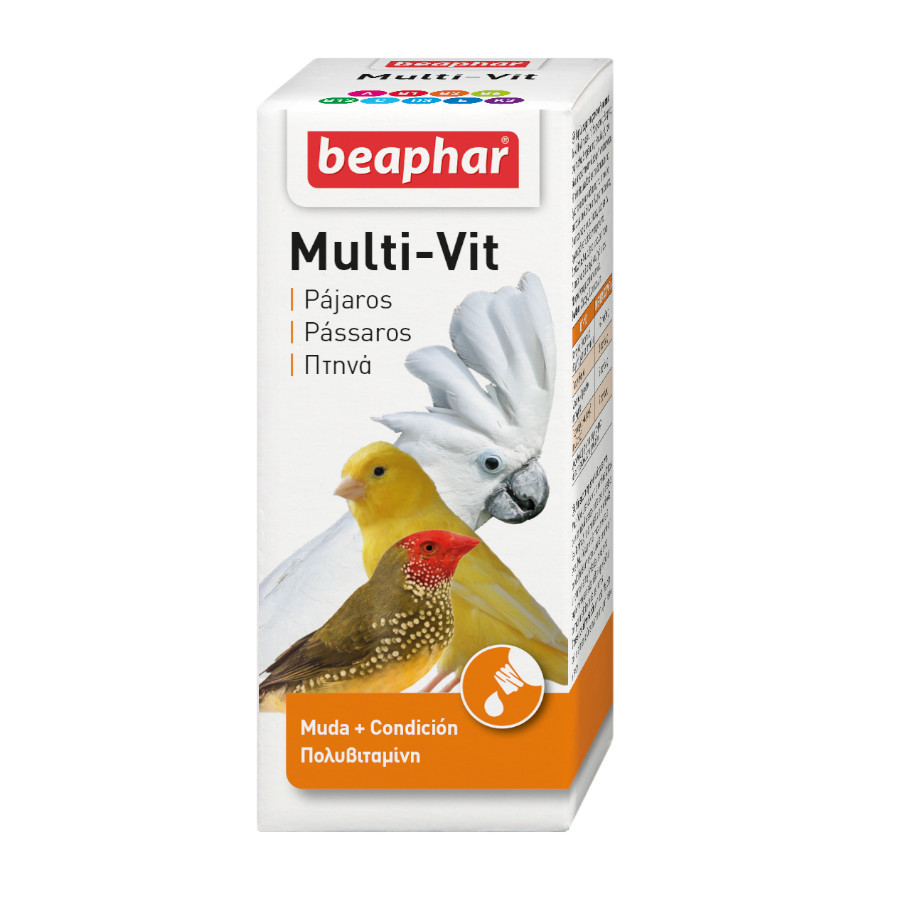 Beaphar vitaminas para pájaros estados carenciales image number null