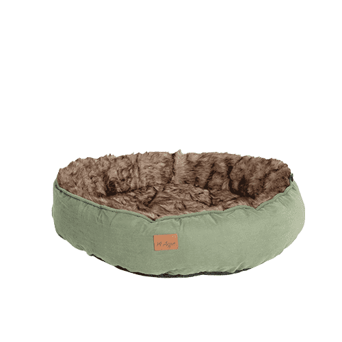 Cama Agui Furry Donut 60 cm Verde