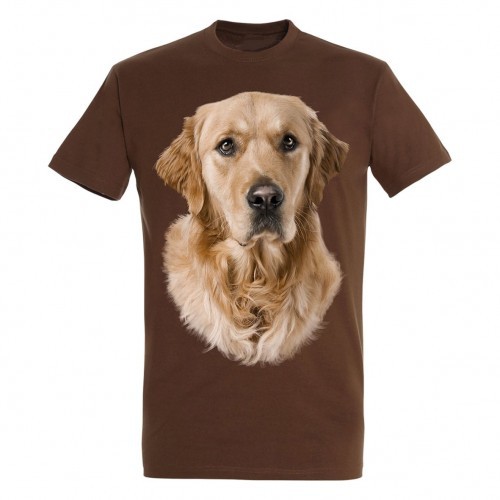 Camiseta Golden Retriever color Marrón, , large image number null