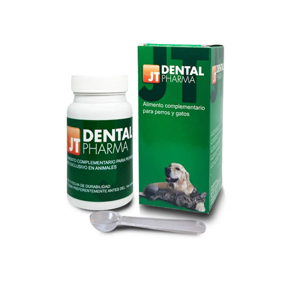 Dental Pharma es un producto de higiene dental para perros y gatos 50g.