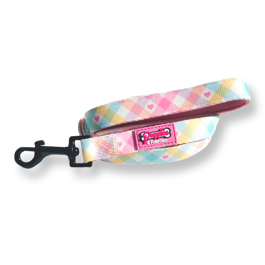 Correa de Perro – Vichy Pastel