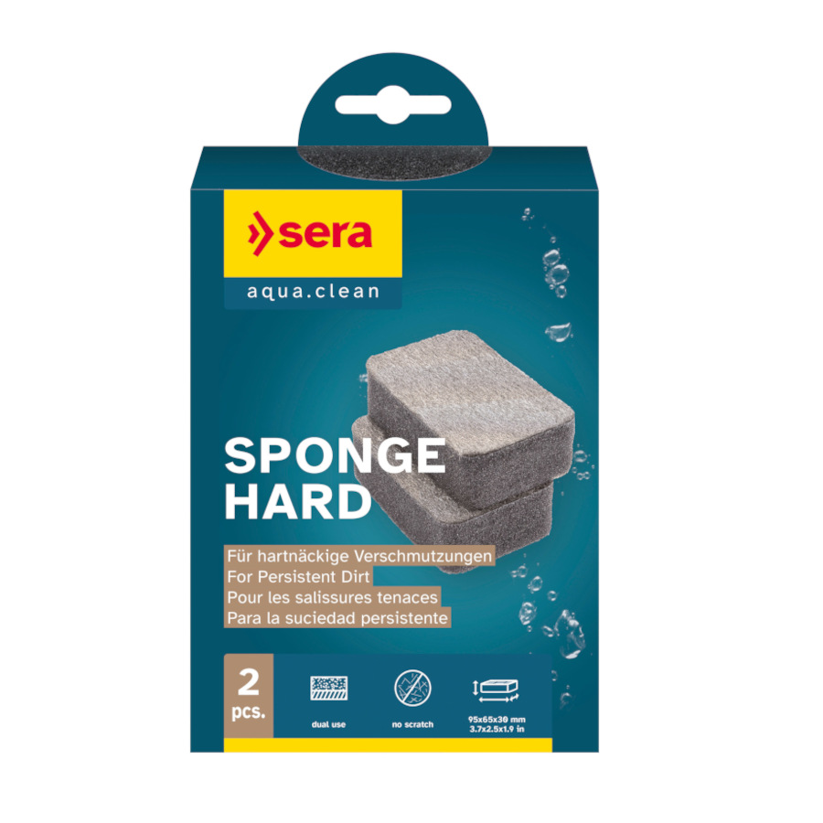 Sera Sponge Hard Esponja de Limpieza