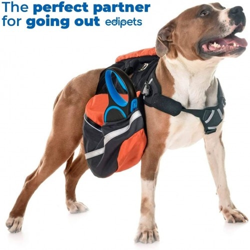 Edipets correa extensible ajustable  azul para perros, , large image number null