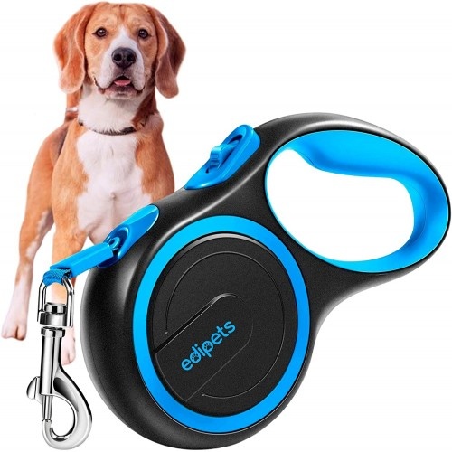 Edipets correa extensible ajustable  azul para perros, , large image number null