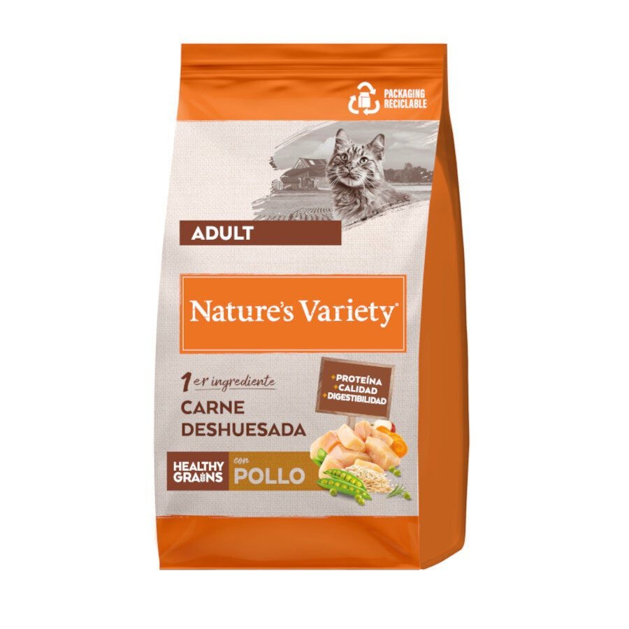1.25 kg Nature’s Variety Healthy Grains Adult Pollo pienso para gatos