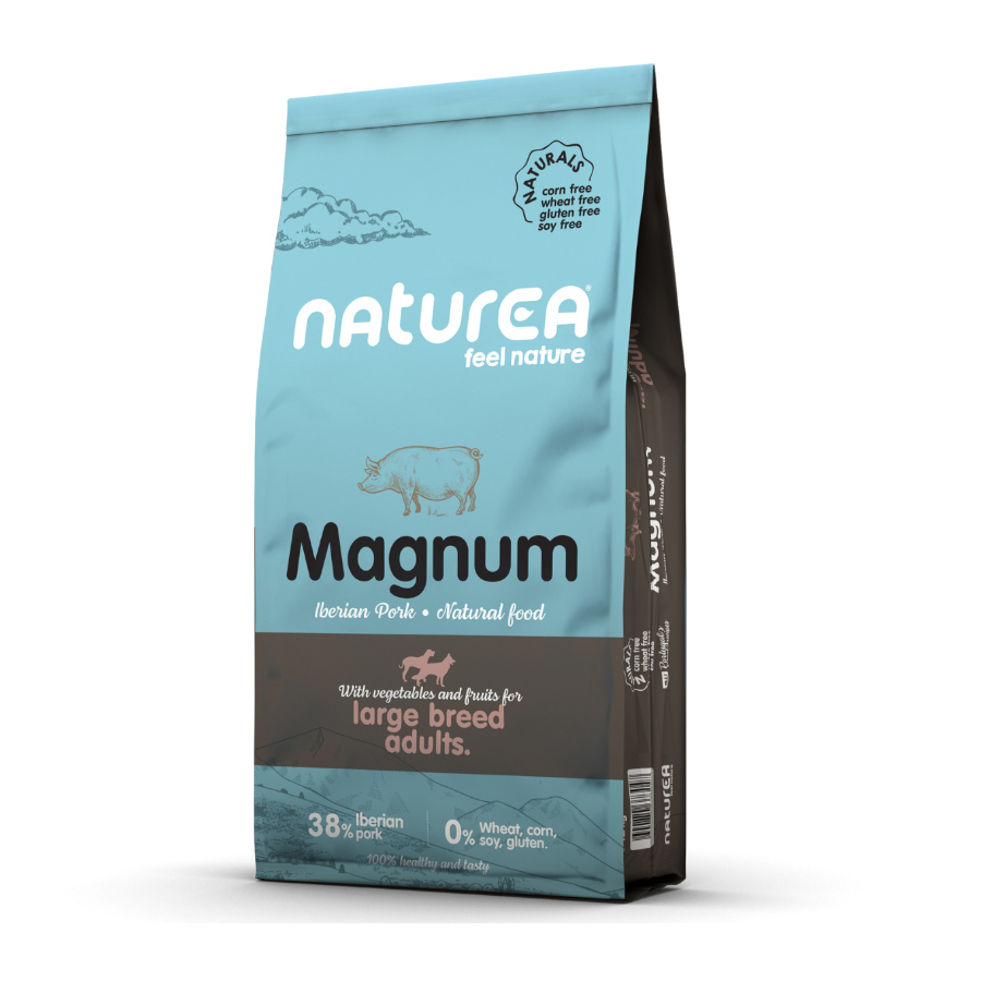 Imagen de Naturea Naturals Magnum Large Breed Cerdo Ibérico pienso para perros