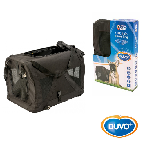 DUVO TRANSPORTIN PLEGABLE TELA (T-XL  91 x 63 x 63 CM)