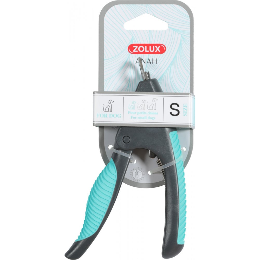 Zolux-Cortador de Uñas Guillotina, Talla S, 19 cm, Gama ANAH, para Perros ZO-470834