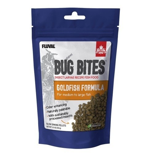 Alimento Fluval Bug Bites en gránulos para peces de agua fría