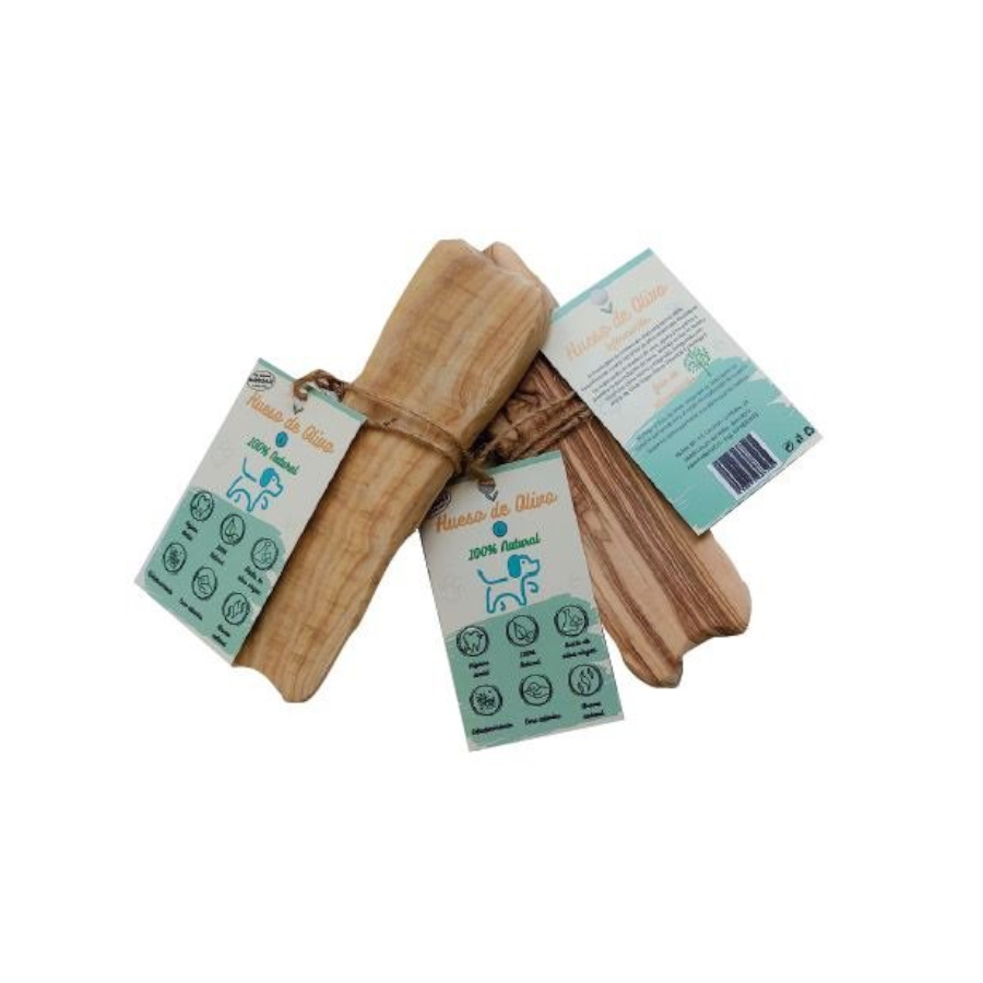 L Hobbitalf Hueso de Madera de Olivo para perros